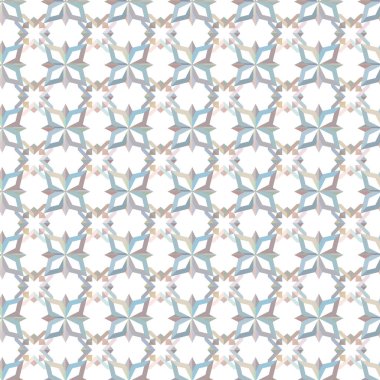 Dikişsiz geometrik süs vektör deseni. Soyut arka plan