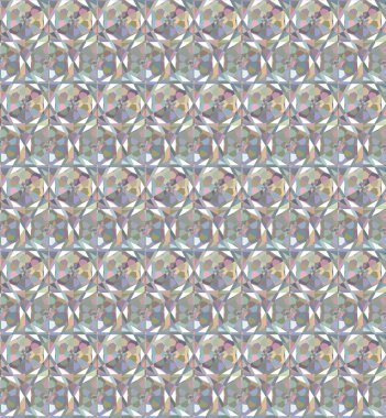 geometrik süsleme biçiminde kusursuz vektör deseni