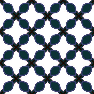 Kusursuz Vektör Deseni. Geometrik Süsleme Biçiminde Arkaplan DokusuName.