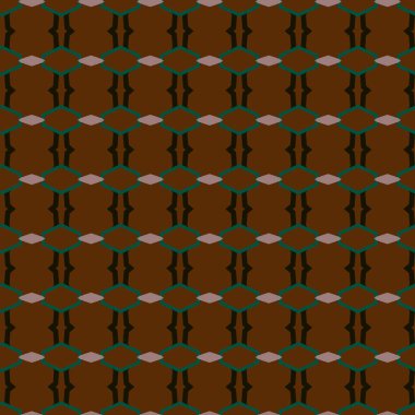 geometrik süsleme biçiminde kusursuz vektör deseni