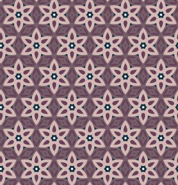 Geometrik süslemeli vektör deseni. Kusursuz tasarım dokusu.