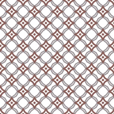 geometrik süsleme biçiminde kusursuz vektör deseni