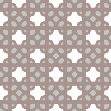Geometrik süslemeli vektör deseni. Kusursuz tasarım dokusu.