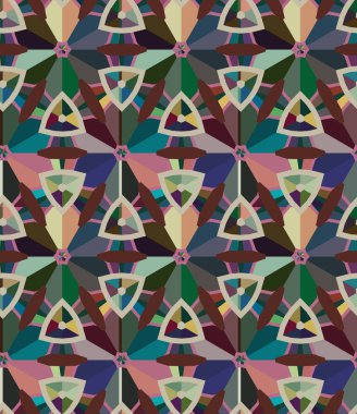 Geometrik süs tarzında soyut arkaplan dokusu. Kusursuz tasarım.