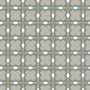 geometrik süsleme biçiminde kusursuz vektör deseni