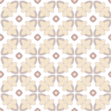 Geometrik süslemeli vektör deseni. Kusursuz tasarım dokusu.