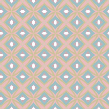 Dikişsiz geometrik süs vektör deseni. Soyut arka plan