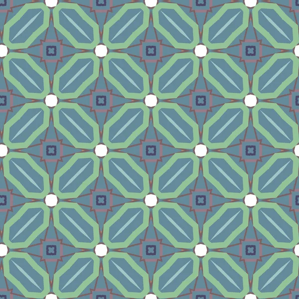 Abstrakte Hintergrundtextur Geometrischen Ornamentalen Stil Nahtloses Design — Stockvektor