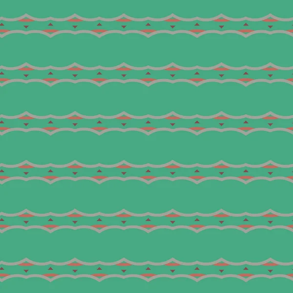 Bezszwowy Wzór Wektora Geometrycznym Stylu Ozdobnym — Wektor stockowy