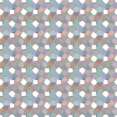 Dikişsiz geometrik süs vektör deseni. Soyut arka plan