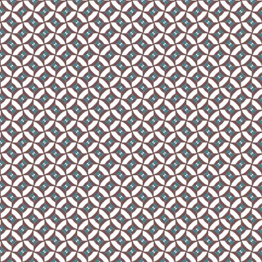 Kusursuz Vektör Deseni. Geometrik Süsleme Biçiminde Arkaplan DokusuName.