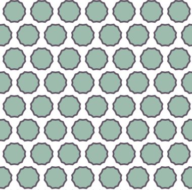 Kusursuz Vektör Deseni. Geometrik Süsleme Biçiminde Arkaplan DokusuName.
