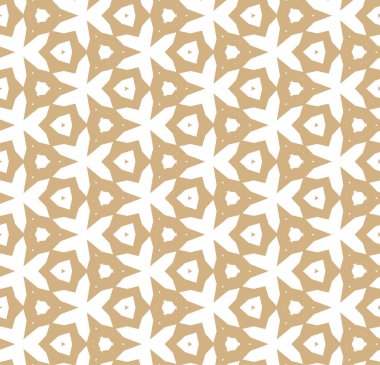 geometrik süsleme biçiminde kusursuz vektör deseni