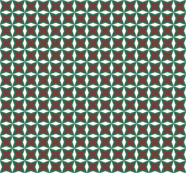 Kusursuz Vektör Deseni. Geometrik Süsleme Biçiminde Arkaplan DokusuName.