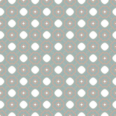 geometrik süsleme biçiminde kusursuz vektör deseni