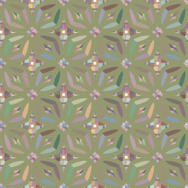 Geometrik süs tarzında soyut arkaplan dokusu. Kusursuz tasarım.