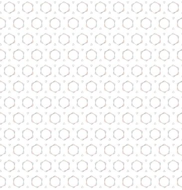 Dikişsiz geometrik süs vektör deseni. Soyut arka plan