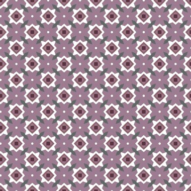 geometrik süsleme biçiminde kusursuz vektör deseni