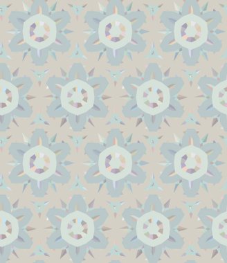 geometrik süsleme biçiminde kusursuz vektör deseni