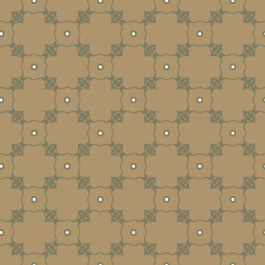 Kusursuz Vektör Deseni. Geometrik Süsleme Biçiminde Arkaplan DokusuName.