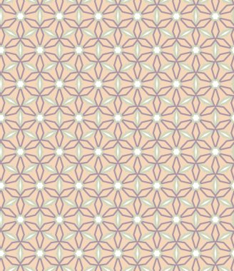 Geometrik süslemeli vektör deseni. Kusursuz tasarım dokusu.