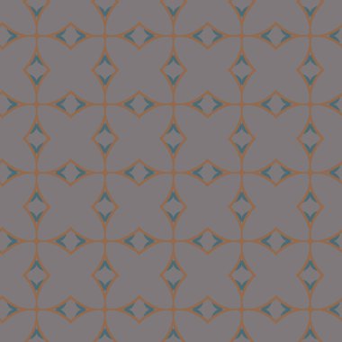 Dikişsiz geometrik süs vektör deseni. Soyut arka plan