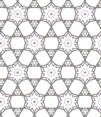Kusursuz Vektör Deseni. Geometrik Süsleme Biçiminde Arkaplan DokusuName.