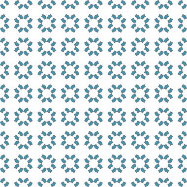 geometrik süsleme biçiminde kusursuz vektör deseni