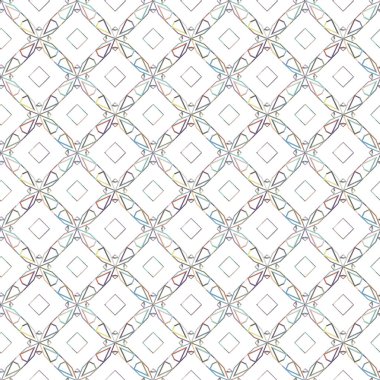 geometrik süsleme biçiminde kusursuz vektör deseni