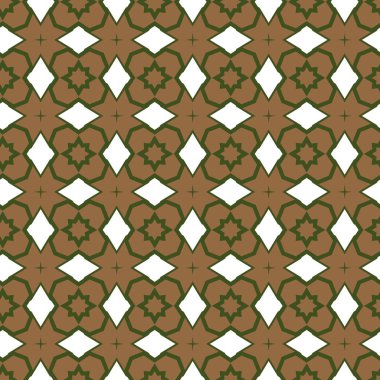 Geometrik süslemeli vektör deseni. Kusursuz tasarım dokusu.