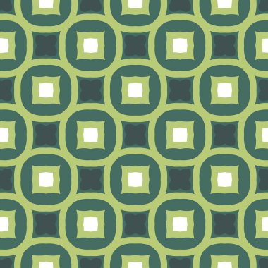 geometrik süsleme biçiminde kusursuz vektör deseni