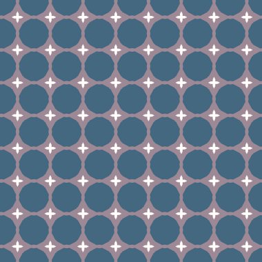 geometrik süsleme biçiminde kusursuz vektör deseni