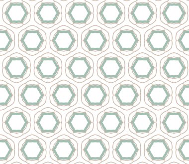 Dikişsiz geometrik süs vektör deseni. Soyut arka plan