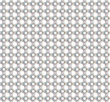 Geometrik süslemeli vektör deseni. Kusursuz tasarım dokusu.