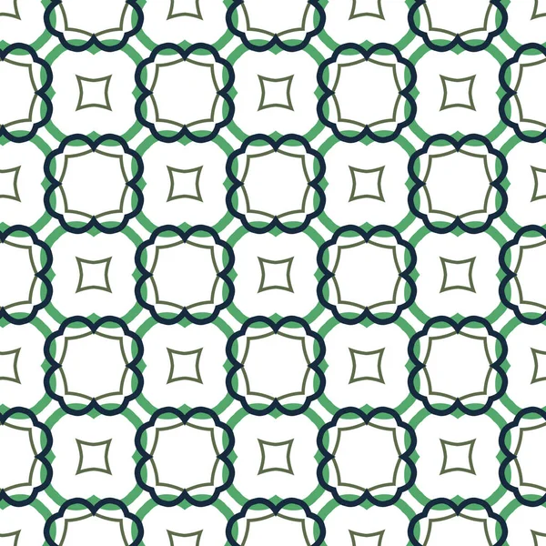 Motif Vectoriel Sans Couture Dans Style Ornemental Géométrique — Image vectorielle