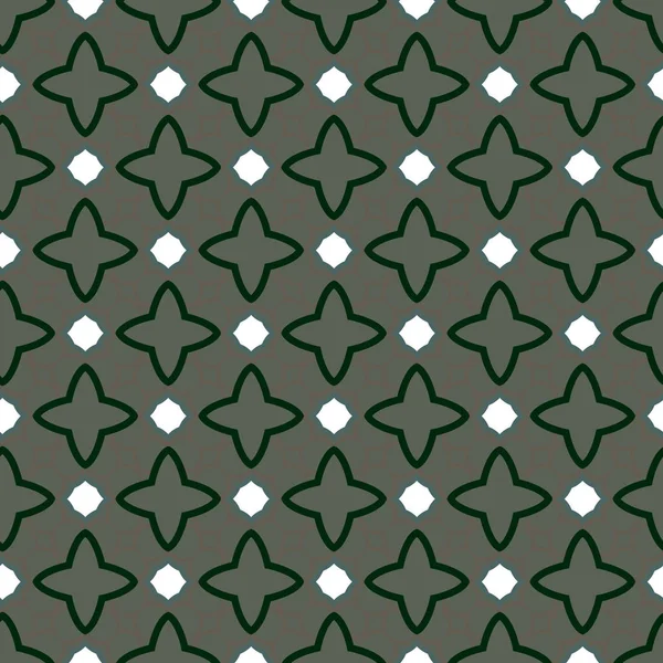 Patrón Vector Ornamental Geométrico Sin Costuras Fondo Abstracto — Vector de stock