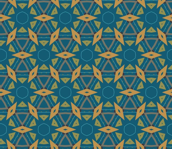 Patrón Vectorial Ornamental Geométrico Textura Diseño Sin Costuras — Archivo Imágenes Vectoriales