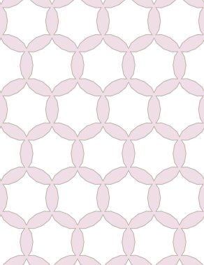 Geometrik şekilli kusursuz desen vektör çizimi