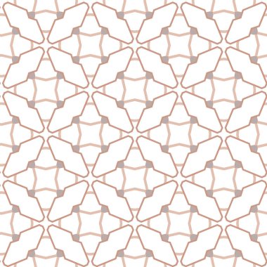 Geometrik şekilli kusursuz desen vektör çizimi