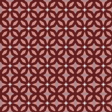 Geometrik şekilli kusursuz desen vektör çizimi