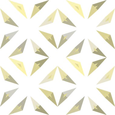 Geometrik şekilli kusursuz desen vektör çizimi