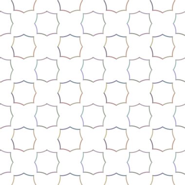 Geometrik şekilli kusursuz desen vektör çizimi