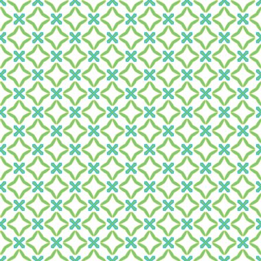 Geometrik şekilli kusursuz desen vektör çizimi