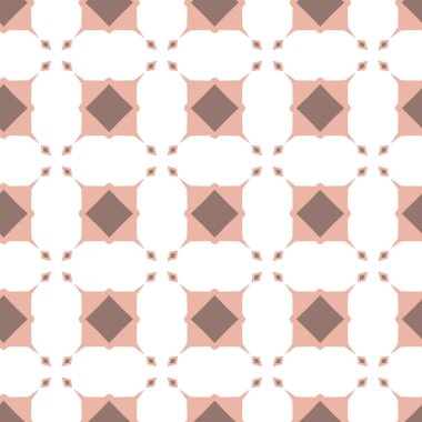 Geometrik şekilli kusursuz desen vektör çizimi