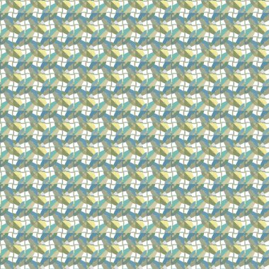 Geometrik şekilli kusursuz desen vektör çizimi