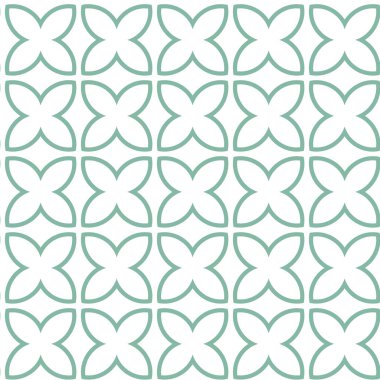 Geometrik şekilli kusursuz desen vektör çizimi