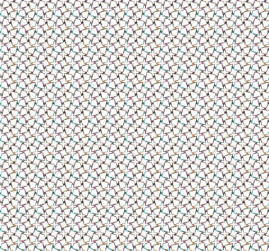 Ornament with elements of black and white colors.