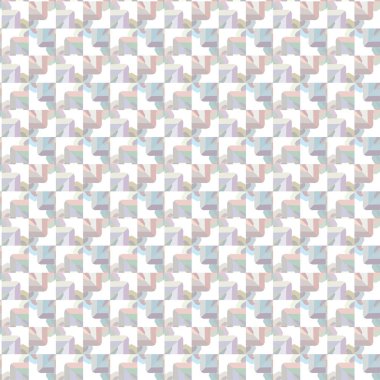 Geometrik şekilli kusursuz desen vektör çizimi