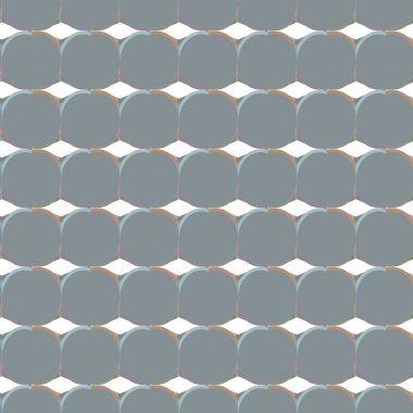 Geometrik şekilli kusursuz desen vektör çizimi