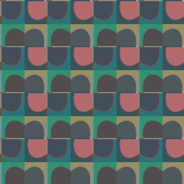 Süslemeli vektör illüstrasyonu, kopyalama alanı için soyut arkaplan